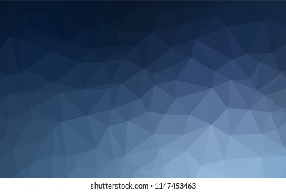 Light BLUE vector abstract mosaic backdrop. An elegant bright illustration with gradient. A new texture for your design.