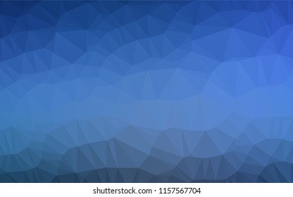 Light BLUE vector abstract mosaic pattern. Glitter abstract illustration with an elegant design. Brand new design for your business.