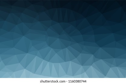 Light BLUE vector abstract mosaic backdrop. Brand new colored illustration in blurry style with gradient. A new texture for your design.