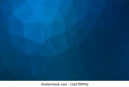 Light BLUE vector abstract mosaic background. Modern geometrical abstract illustration with gradient. Brand new style for your business design.