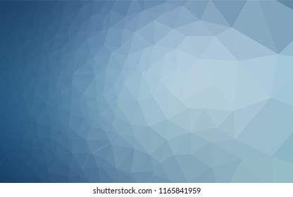 Light BLUE vector abstract mosaic pattern. Shining colored illustration in a Brand new style. A completely new template for your business design.