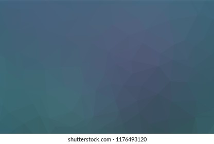 Light BLUE vector abstract mosaic background. Creative illustration in halftone style with gradient. The template can be used as a background for cell phones.