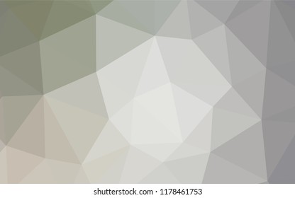 Light BLUE vector abstract mosaic backdrop. Glitter abstract illustration with an elegant triangles. Brand new design for your business.