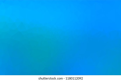 Light BLUE vector abstract mosaic background. An elegant bright illustration with gradient. The textured pattern can be used for background.