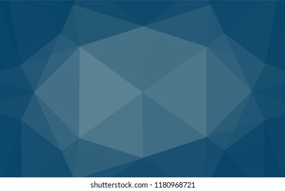 Light BLUE vector abstract mosaic background. An elegant bright illustration with gradient. The template can be used as a background for cell phones.