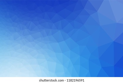 Light BLUE vector abstract mosaic backdrop. Brand new colored illustration in blurry style with gradient. The template can be used as a background for cell phones.