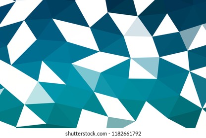Light BLUE vector abstract mosaic abstract mosaic. Shining colored illustration in a Brand new style. A new texture for your design.