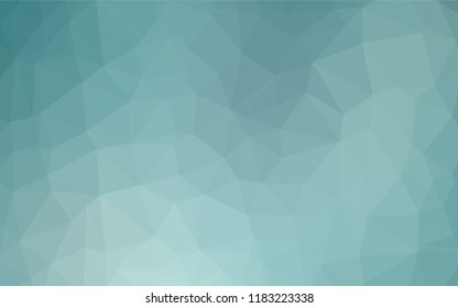 Light BLUE vector abstract mosaic pattern. Glitter abstract illustration with an elegant design. The completely new template can be used for your brand book.
