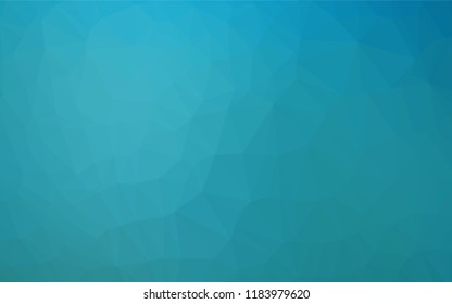 Light BLUE vector abstract mosaic background. Colorful illustration in abstract style with gradient. The textured pattern can be used for background.
