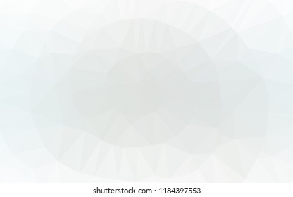 Light BLUE vector abstract mosaic pattern. Glitter abstract illustration with an elegant design. The template can be used as a background for cell phones.