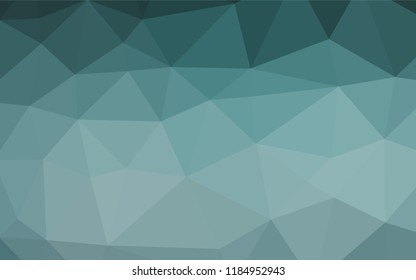 Light BLUE vector abstract mosaic pattern. An elegant bright illustration with gradient. A completely new template for your business design.
