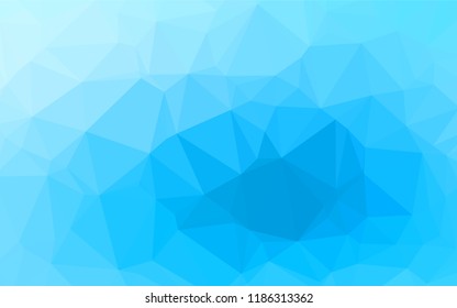 Light BLUE vector abstract mosaic backdrop. An elegant bright illustration with gradient. The textured pattern can be used for background.