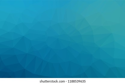 Light BLUE vector abstract mosaic background. An elegant bright illustration with gradient. The textured pattern can be used for background.