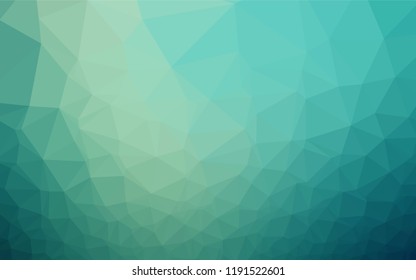 Light BLUE vector abstract mosaic background. Glitter abstract illustration with an elegant design. A completely new design for your business.