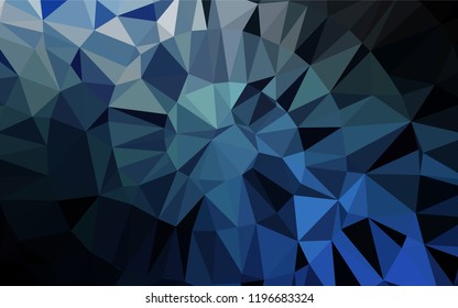 Light BLUE vector abstract mosaic pattern. Brand new colored illustration in blurry style with gradient. The template can be used as a background for cell phones.