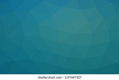 Light BLUE vector abstract mosaic abstract mosaic. Shining colored illustration in a Brand new style. The textured pattern can be used for background.