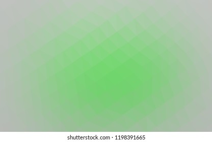 Light BLUE vector abstract mosaic background. A sample with polygonal shapes. The completely new template can be used for your brand book.
