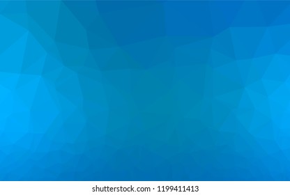 Light BLUE vector abstract mosaic background. Brand new colored illustration in blurry style with gradient. The textured pattern can be used for background.