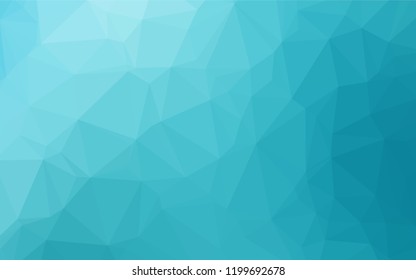 Light BLUE vector abstract mosaic pattern. A completely new color illustration in a vague style. The template can be used as a background for cell phones.