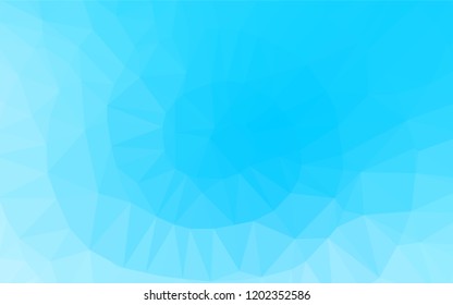Light BLUE vector abstract mosaic pattern. Modern geometrical abstract illustration with gradient. A new texture for your design.