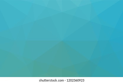 Light BLUE vector abstract mosaic background. Creative illustration in halftone style with gradient. The template can be used as a background for cell phones.