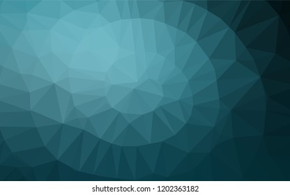 Light BLUE vector abstract mosaic background. Brand new colored illustration in blurry style with gradient. The completely new template can be used for your brand book.