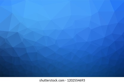 Light BLUE vector abstract mosaic backdrop. Colorful illustration in abstract style with gradient. A new texture for your design.