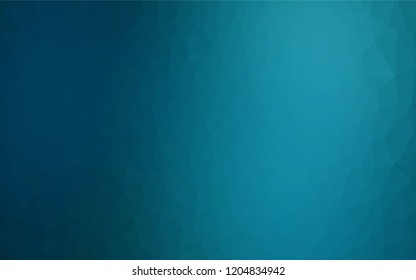 Light BLUE vector abstract mosaic backdrop. An elegant bright illustration with gradient. The completely new template can be used for your brand book.