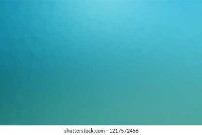 Light BLUE vector abstract mosaic background. Shining colored illustration in a Brand new style. Brand new style for your business design.