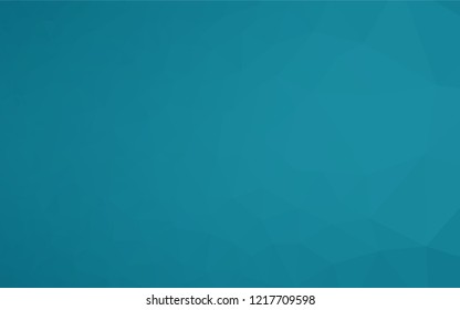 Light BLUE vector abstract mosaic background. Shining illustration, which consist of triangles. A completely new template for your business design.