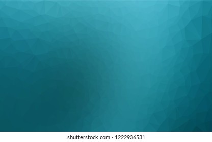 Light BLUE vector abstract mosaic pattern. Modern geometrical abstract illustration with gradient. Brand new style for your business design.