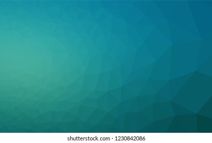 Light BLUE vector abstract mosaic backdrop. A completely new color illustration in a vague style. The textured pattern can be used for background.