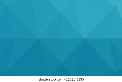 Light BLUE vector abstract mosaic background. A vague abstract illustration with gradient. The textured pattern can be used for background.