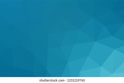 Light BLUE vector abstract mosaic pattern. Brand new colored illustration in blurry style with gradient. The template can be used as a background for cell phones.