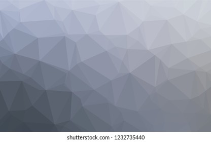 Light BLUE vector abstract mosaic pattern. Colorful illustration in abstract style with gradient. A new texture for your design.