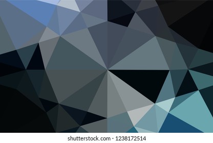 Light BLUE vector abstract mosaic pattern. Brand new colored illustration in blurry style with gradient. Brand new style for your business design.