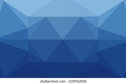 Light BLUE vector abstract mosaic pattern. Brand new colored illustration in blurry style with gradient. Brand new style for your business design.