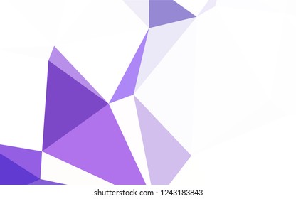 Light BLUE vector abstract mosaic background. Elegant bright polygonal illustration with gradient. Brand new design for your business.