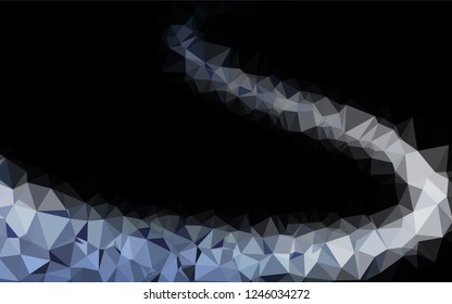 Light BLUE vector abstract mosaic pattern. An elegant bright illustration with gradient. Brand new style for your business design.