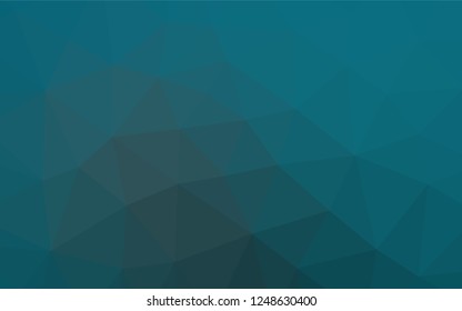 Light BLUE vector abstract mosaic backdrop. Shining colored illustration in a Brand new style. The template can be used as a background for cell phones.