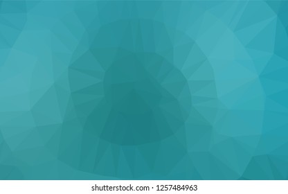 Light BLUE vector abstract mosaic backdrop. Colorful illustration in abstract style with gradient. A completely new template for your business design.