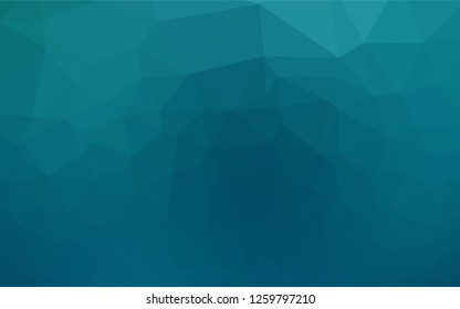 Light BLUE vector abstract mosaic backdrop. Shining colored illustration in a Brand new style. The elegant pattern can be used as part of a brand book.