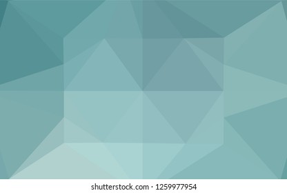 Light BLUE vector abstract mosaic background. Colorful illustration in abstract style with gradient. Brand new design for your business.