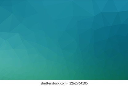 Light BLUE vector abstract mosaic pattern. Brand new colored illustration in blurry style with gradient. The completely new template can be used for your brand book.