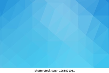 Light BLUE vector abstract mosaic backdrop. A vague abstract illustration with gradient. Textured pattern for background. Light BLUE vector abstract mosaic backdrop. A vague abstract illustration with gradient. Textured pattern for background.
