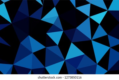 Light BLUE vector abstract mosaic pattern. Brand new colored illustration in blurry style with gradient. The completely new template can be used for your brand book.