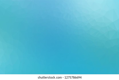 Light BLUE vector abstract mosaic pattern. Creative illustration in halftone style with gradient. Brand new style for your business design.