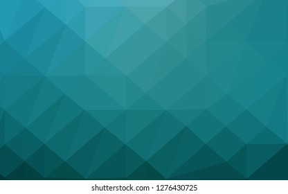 Light BLUE vector abstract mosaic pattern. Glitter abstract illustration with an elegant design. Brand new design for your business.