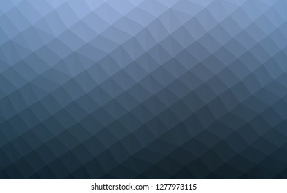 Light BLUE vector abstract mosaic background. Colorful illustration in abstract style with gradient. A completely new template for your business design.