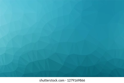 Light BLUE vector abstract mosaic backdrop. Brand new colored illustration in blurry style with gradient. A new texture for your design.